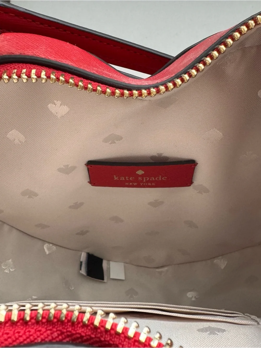 kate spade red heart-shaped crossbody - Picture 3 of 7
